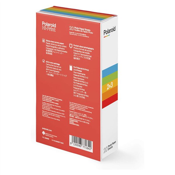 Polaroid Hi-Print 2x3 cartucce - 20 fogli