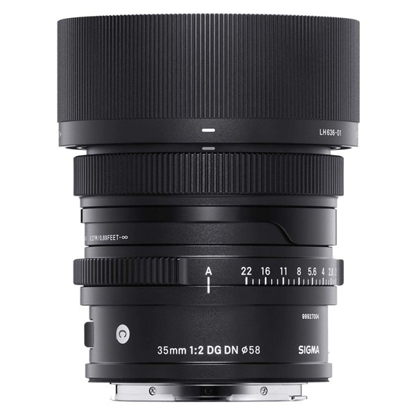Sigma AF 35/2.0 (C) DG I-Series Full-Frame silver Leica/Pana. L-mount
