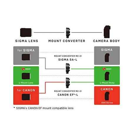 Sigma Adattatore MC-21 Canon E/L-mount Leica/Pana.