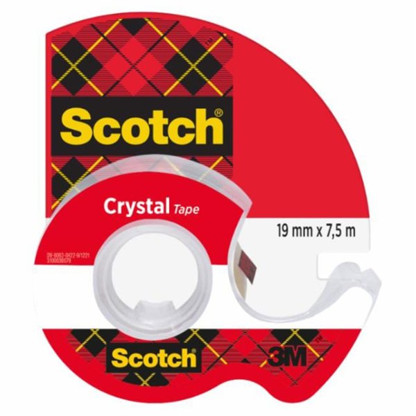 Scotch Crystal srotolat. 6-1975D 19mm x 7,5m trasparente