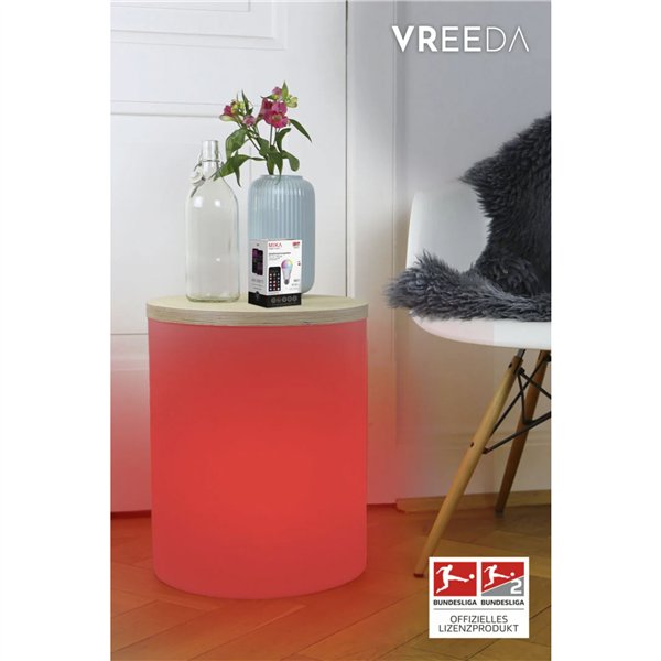 8 seasons tavolo luminoso Outdoor 39cm Bluetooth