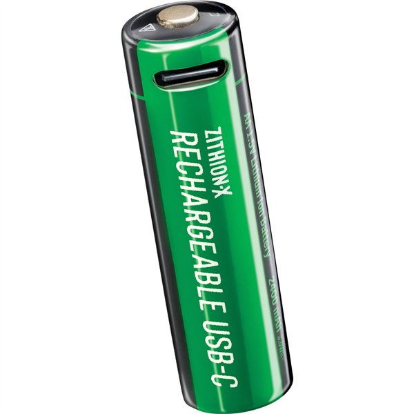 1x4 Coast Zithion-X Mignon AA Battery, USB-C Charging Port