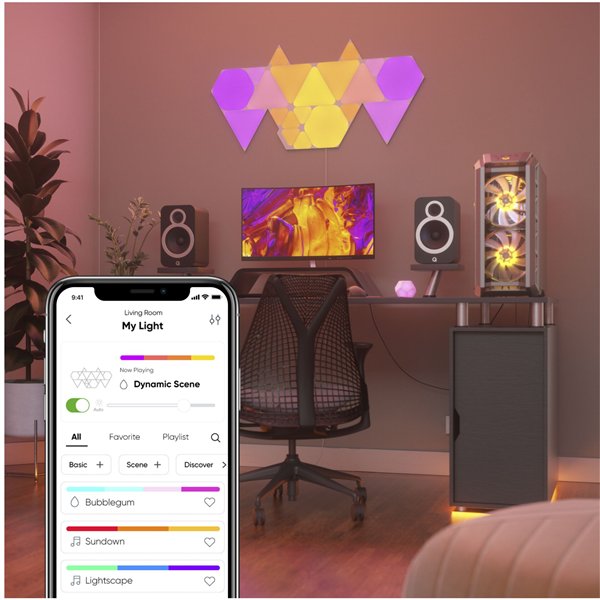 Nanoleaf Shapes Triangles Expansion Pack - 3 PK