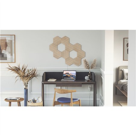Nanoleaf Elements Wood Look Hexagons Expansion Pack - 3PK
