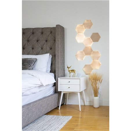 Nanoleaf Elements Wood Look Hexagons Expansion Pack - 3PK