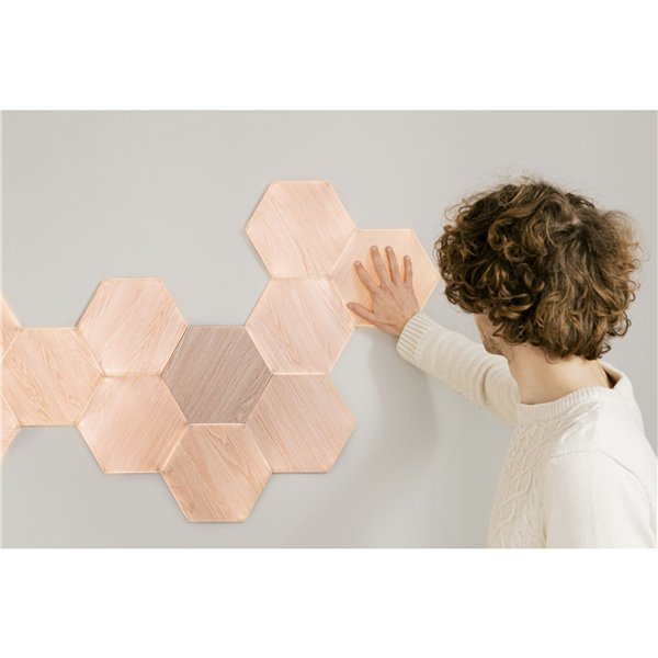 Nanoleaf Elements Wood Look Hexagons Expansion Pack - 3PK