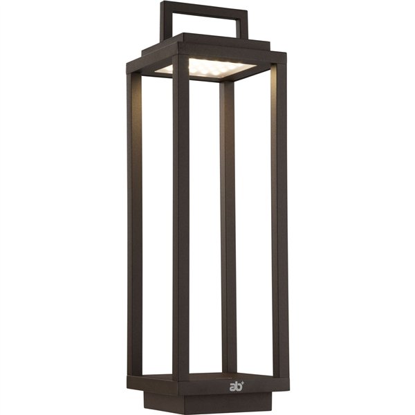 ab+ by Abert Resort lampada da tavolo portat. corten