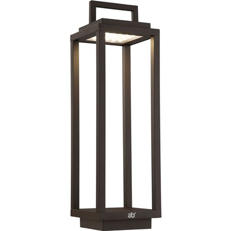 ab+ by Abert Resort lampada da tavolo portat. corten