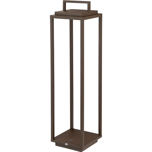 ab+ by Abert Resort Maxi lampada da tavolo portat. corten