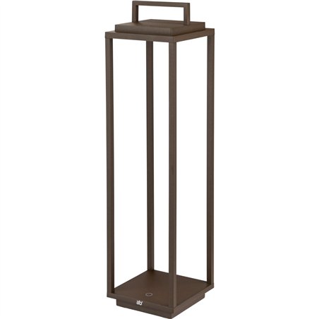 ab+ by Abert Resort Maxi lampada da tavolo portat. corten