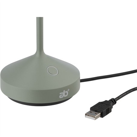 ab+ by Abert Tempo Mini lampada da tavolo portat. salvia