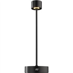 ab+ by Abert Saturno lampada da tavolo portat. nero 2