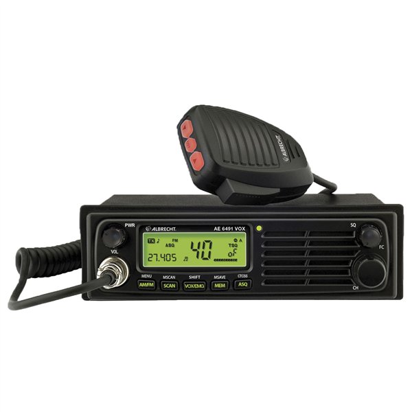 Albrecht AE 6491 CT con VOX vivavoce (CB-radio)