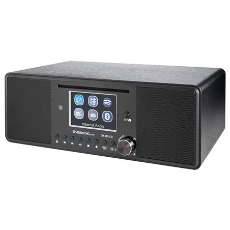 Albrecht DR 895 CD Hybrid Radio nero