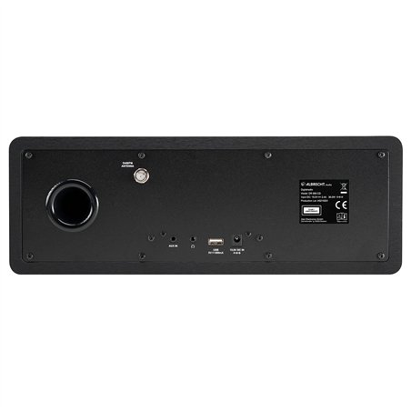 Albrecht DR 895 CD Hybrid Radio nero