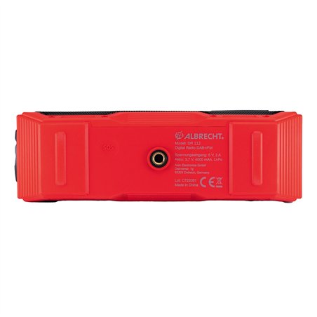 Albrecht DR 112 DAB+ Outdoor- Crank Radio