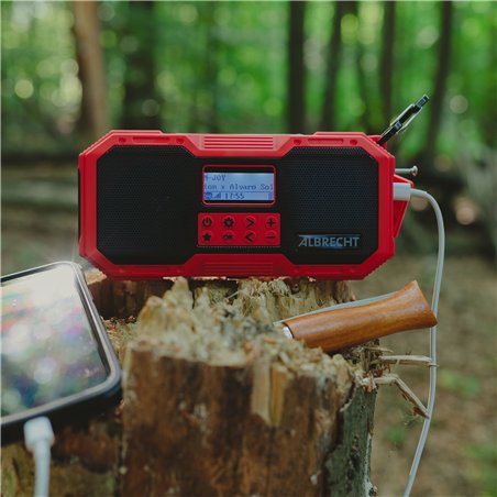 Albrecht DR 112 DAB+ Outdoor- Crank Radio