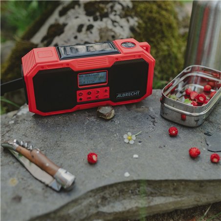 Albrecht DR 112 DAB+ Outdoor- Crank Radio