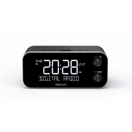 Albrecht DR 455 DAB+/UKW Alarm Clock with ASA