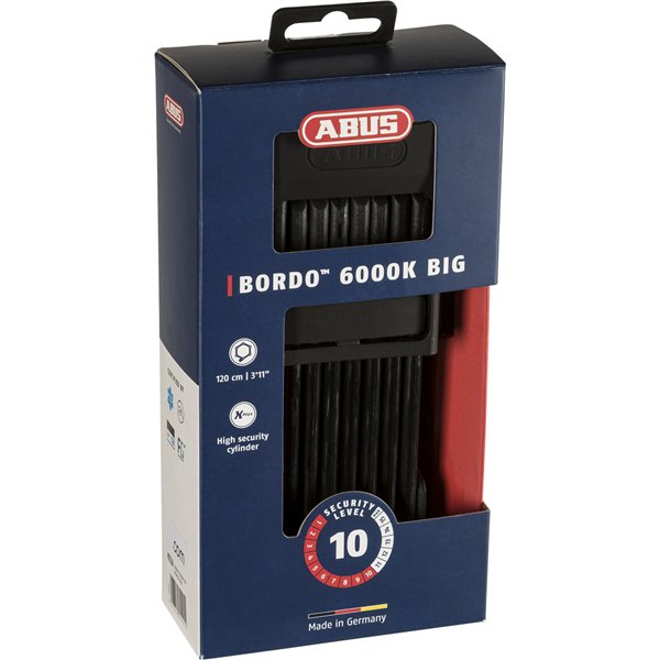 Abus Bordo BIG 6000K/120 BK SH