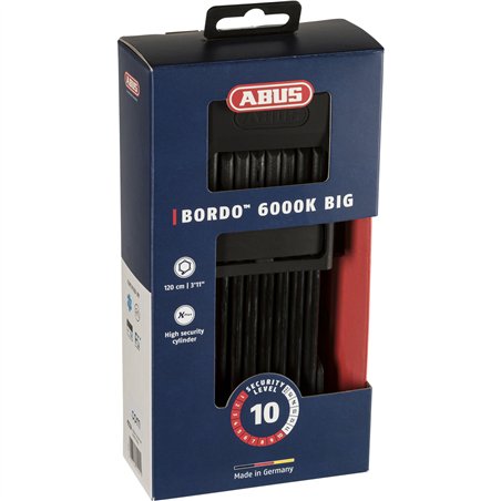 Abus Bordo BIG 6000K/120 BK SH