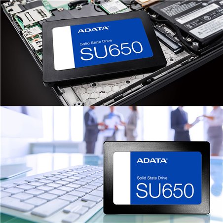 ADATA SATA SSD SU650       256GB SATA III 6.0 R/W 520/450