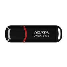 ADATA USB 3.2 UV150 nero 64GB              AUV150-64G-RBK
