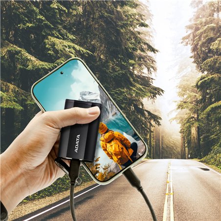 ADATA SSD esterno SD810    500GB IP68 2000/2000 nero