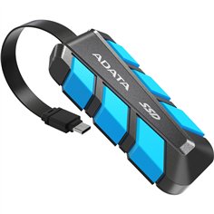 ADATA SSD esterno SC740  500GB Plug&Go blu 1050/1000 MIL.STD 2