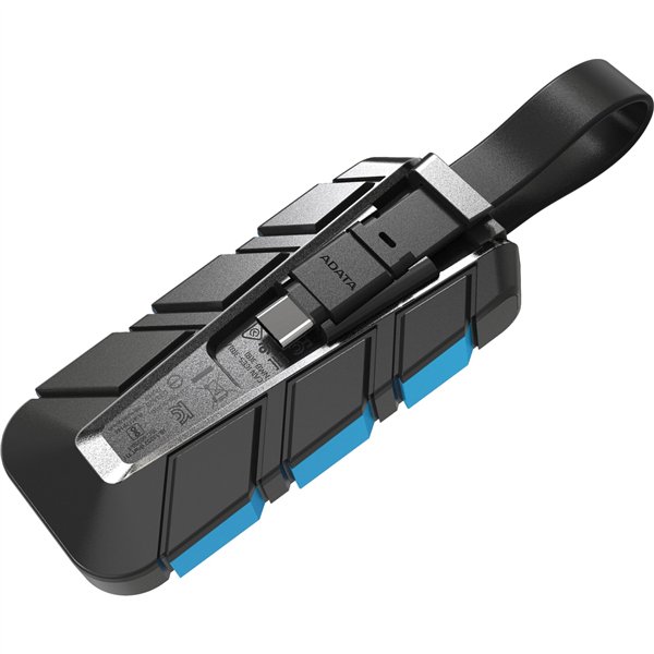 ADATA SSD esterno SC740      1TB Plug&Go blu 1050/1000 MIL.STD