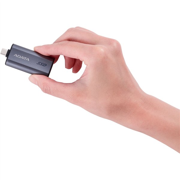 ADATA SSD SC750 esterno    500GB Plug&Go argento 1050/1000