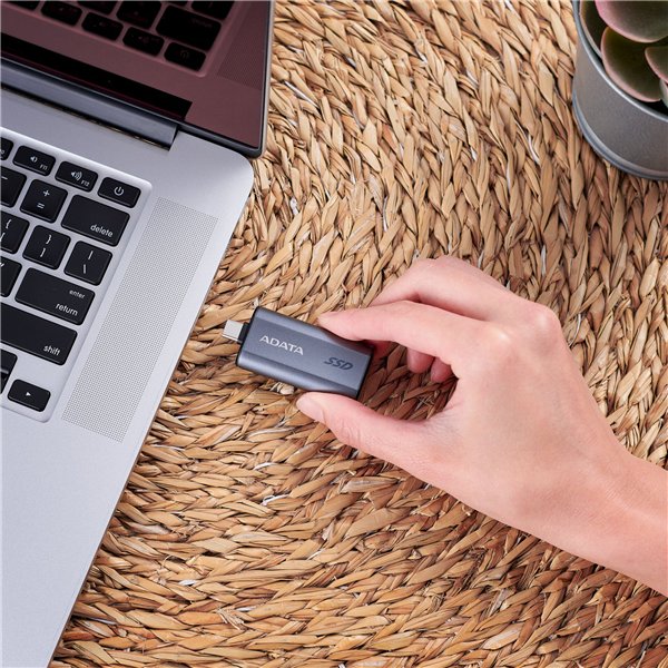 ADATA SSD SC750 esterno    500GB Plug&Go argento 1050/1000