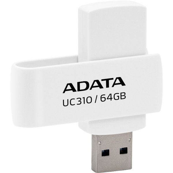 ADATA USB 3.2 UC310 bianco 64GB UC310-64G-RWH
