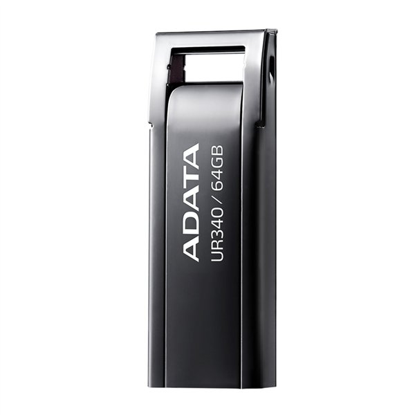 ADATA USB 3.2 UR340 nero 64GB AROY-UR340-64GBK
