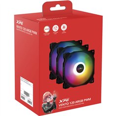ADATA XPG VENTO 120 3er PACK LÜFTER RGB BLACK 2