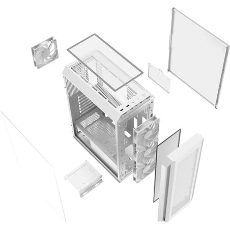 ADATA XPG VALOR AIR PLUS MID TOWER bianco