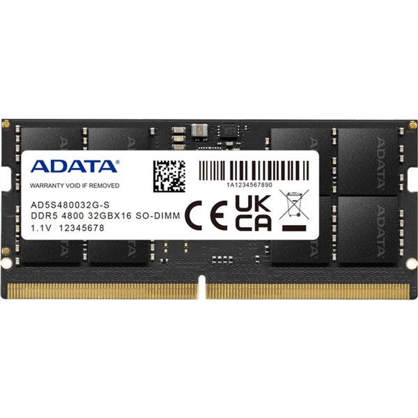 ADATA DDR5 4800 SO-DIMM     32GB AD5S480032G-S