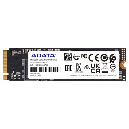 ADATA SSD LEGEND 900       512GB M.2 PCIe Gen.4x4 R/W 6200/2300