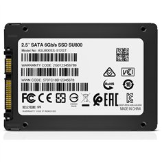 ADATA SATA SSD SU800       512GB SATA III 6.0 R/W 560/520 2