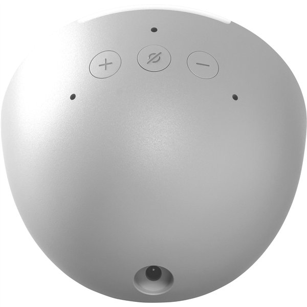 Amazon Echo Pop altoparlante streaming bian.