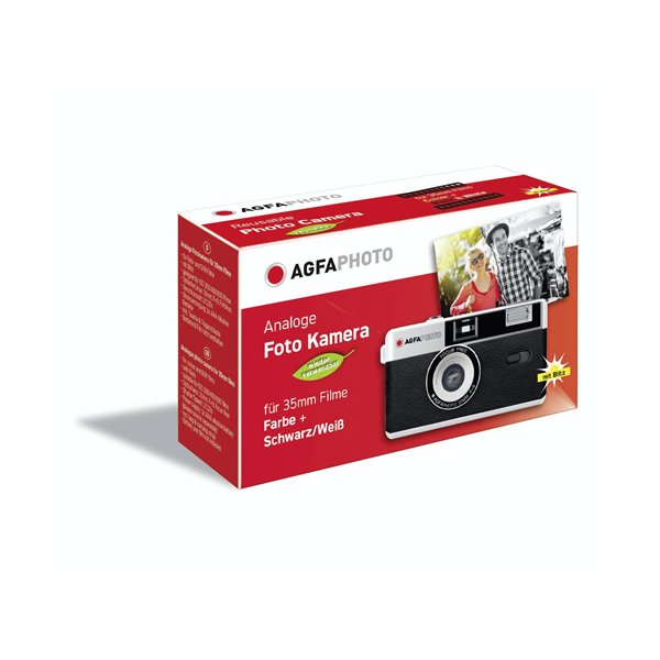 Agfaphoto Reusable Photo Camera 35mm nero