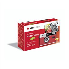 Agfaphoto Reusable Photo Camera 35mm rosso 2