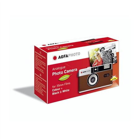 Agfaphoto Reusable Photo Camera 35mm marrone