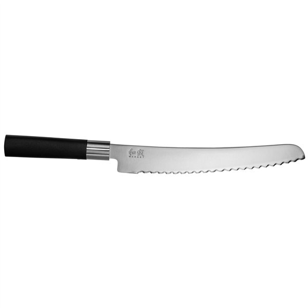KAI Wasabi nero Coltello da pane 23,0cm
