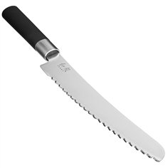 KAI Wasabi nero Coltello da pane 23,0cm 2