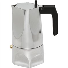 Alessi Moka caffettiera espresso MT18/3 argento