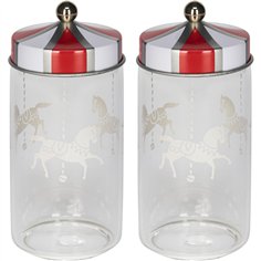 Alessi Circus contenitori per spezie set 2 pz. MW68S2
