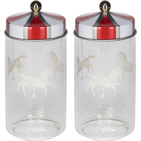 Alessi Circus contenitori per spezie set 2 pz. MW68S2