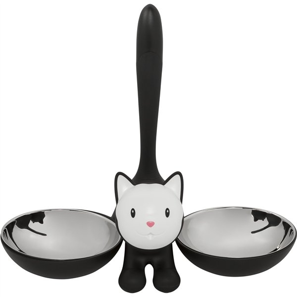 Alessi ciotola per gatti Tigrito nero AMMI09 B