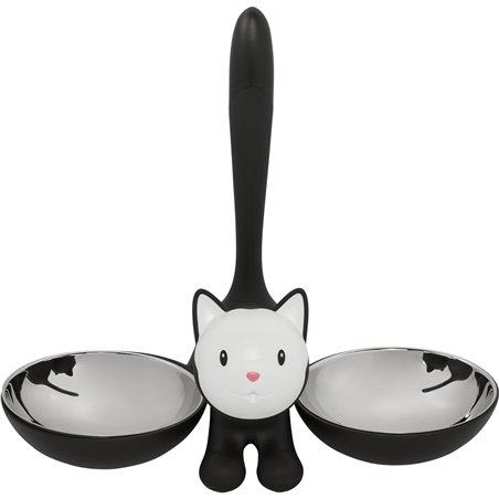 Alessi ciotola per gatti Tigrito nero AMMI09 B